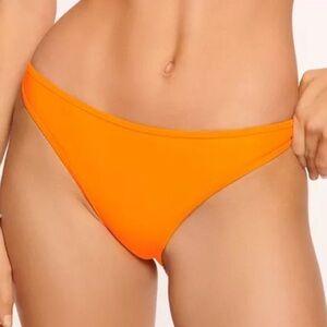 Ramy Brook Isla Bikini Bottoms NWT Size M Orange 🍊